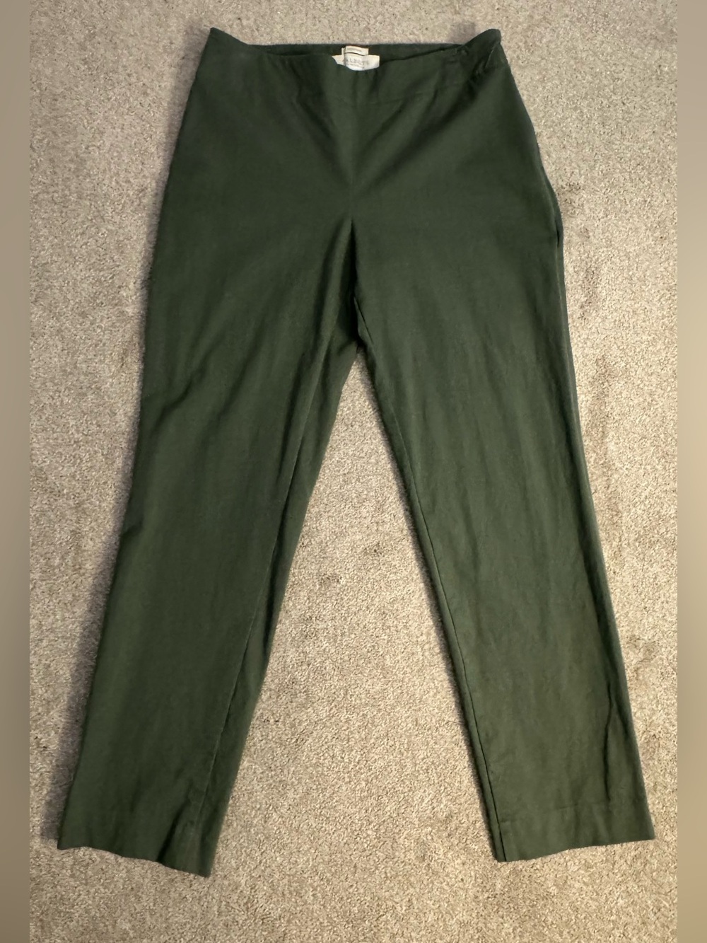 Talbots Heritage Olive Ankle Pants Petite